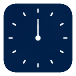 GIF orologio animato – diagnosi standard entro 15 giorni, lancette in movimento lenta