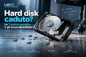 Recupero dati hard disk caduto: 7 azioni essenziali | LabRD