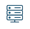 Icona NAS – dispositivo di archiviazione per recupero dati