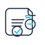 Icona certificazione ISO – qualità aria in camera bianca