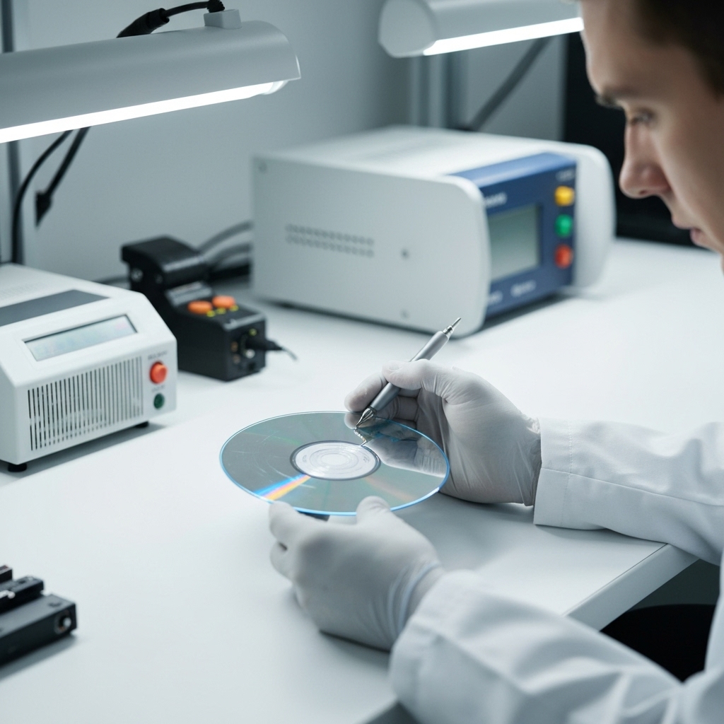 Recupero dati professionale da DVD, CD e Blu-ray con laboratorio certificato e metodi sicuri.