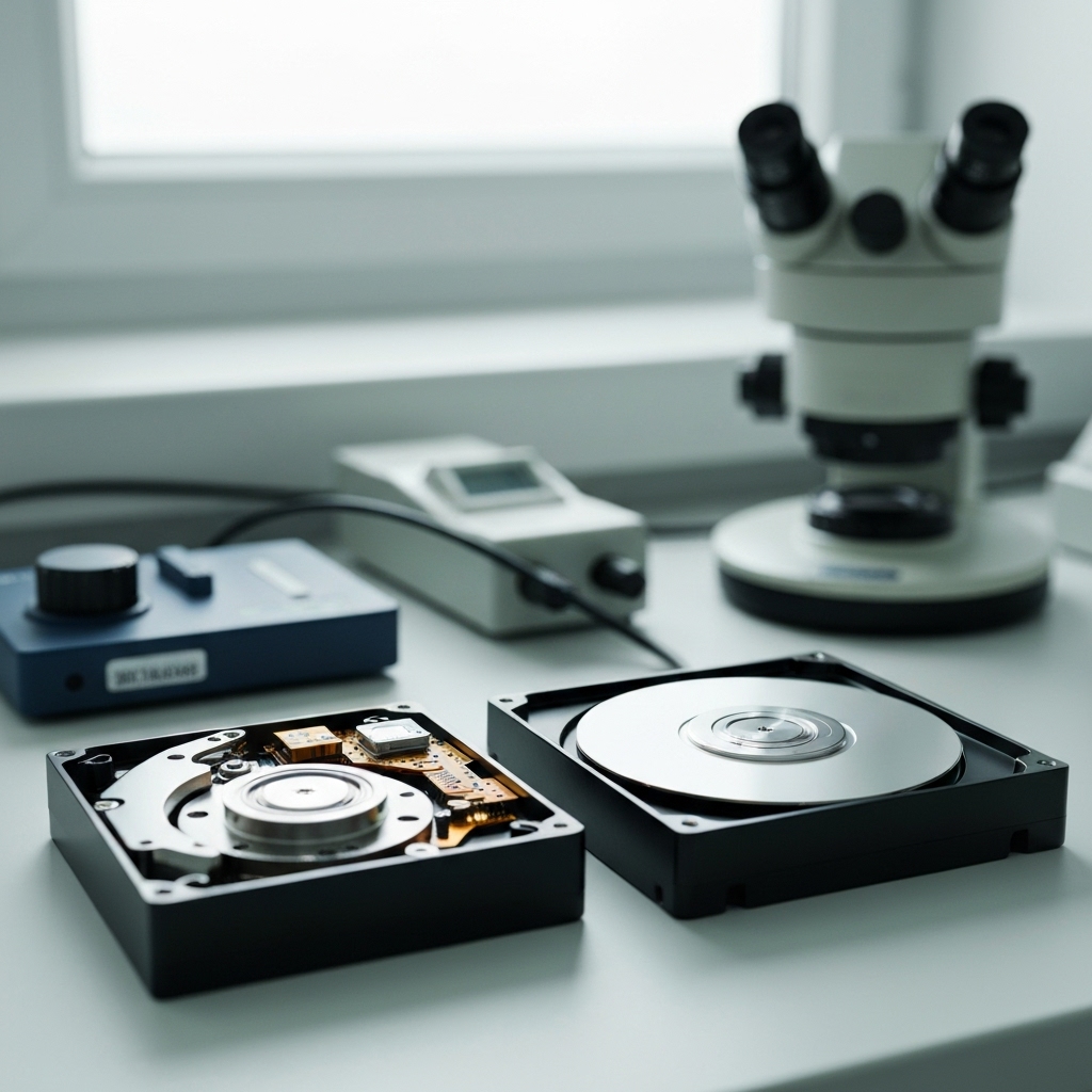 Recupero dati professionale da hard disk danneggiati con camera bianca certificata