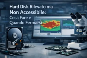 Hard Disk Rilevato ma Non Accessibile: Cosa Fare e Quando Fermarsi