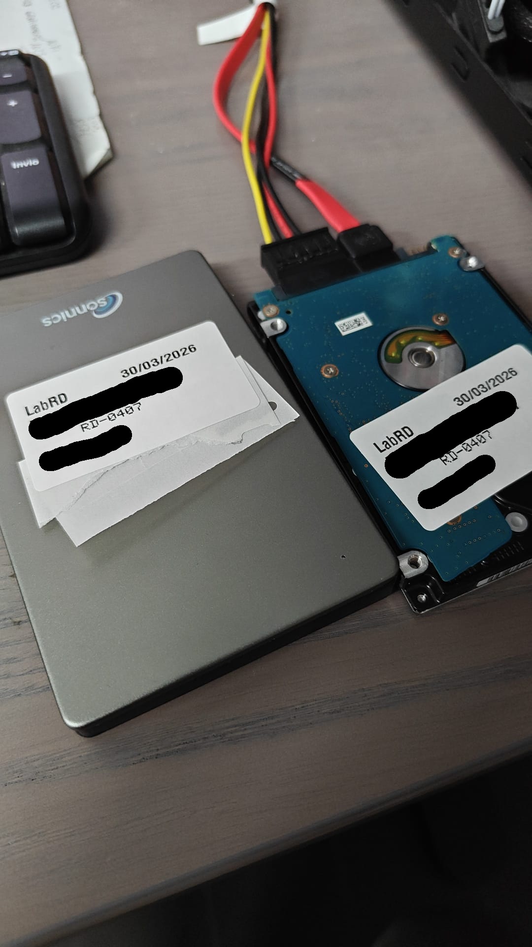 Recupero dati HDD Milano caso reale RD-00407 — HDD Samsung SpinPoint e supporto Sonnics, doppio intervento coordinato Genova e Bari